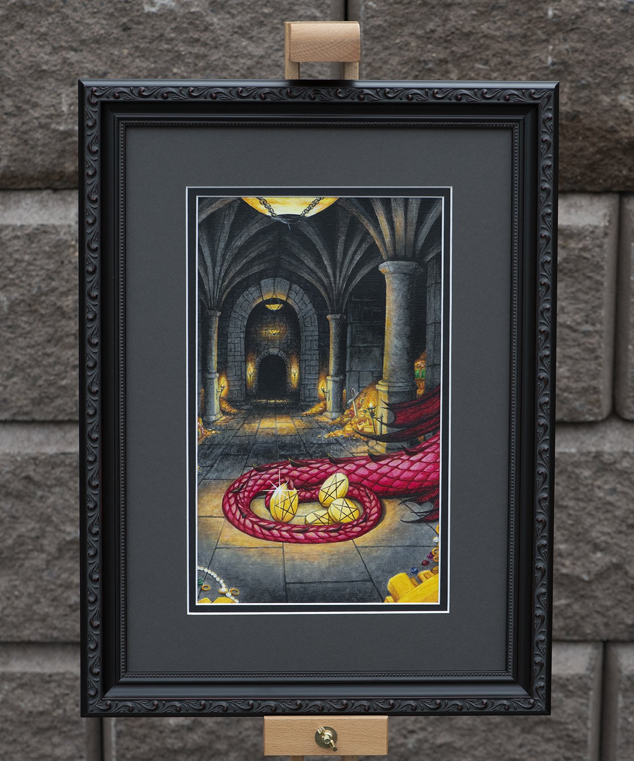 Four of Pentacles — Lisa Svingos Art